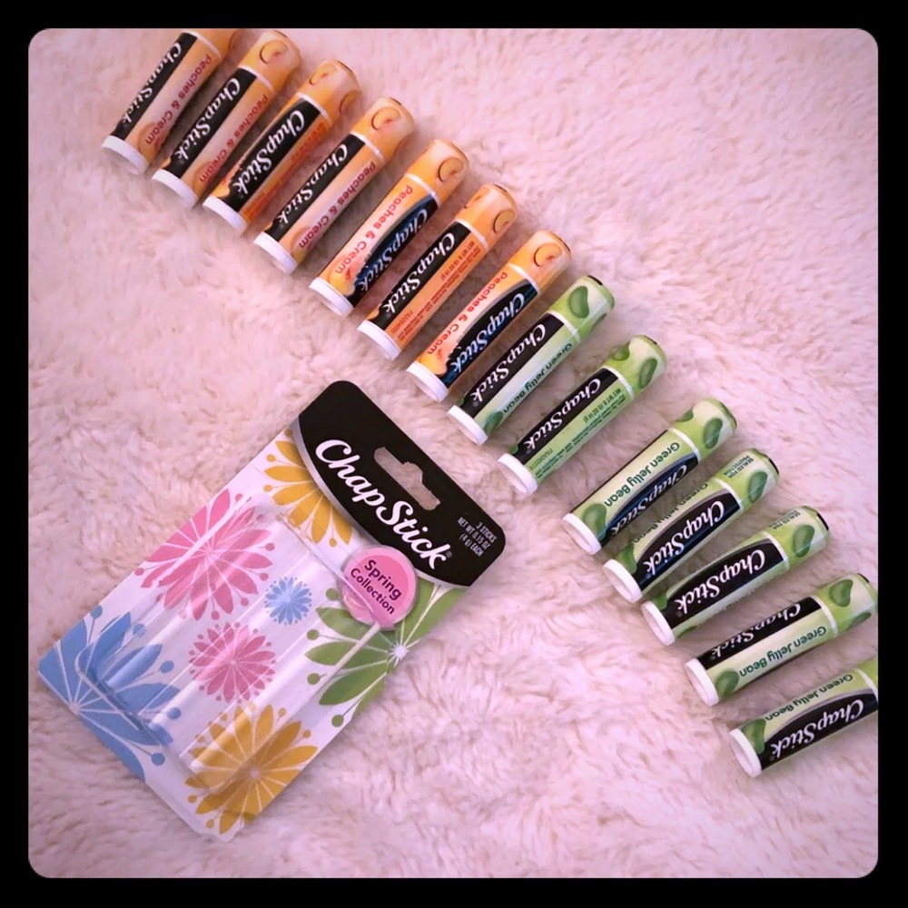 Limited time spring collection chapsticks